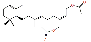 (2E,6E,10S)-10,15-Cyclo-2,6,10-phytatriene-1,20-diacetate