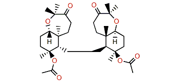 10-Acetoxy-4,21-dioxo-28-hydroraspacionin