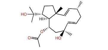 10-Acetoxy-8,18-dihydroxy-2,6-dolabelladiene