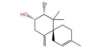 10-Bromo-2,7(14)-chamigradien-9-ol