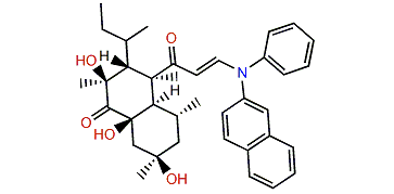 10-Hydroxy-18-(N-naphthalenyl-N-phenylamino)-betaenone