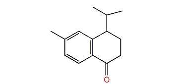 3,4-Dihydro-6-methyl-4-isopropyl-1(2H)-naphthalenone