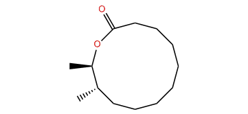 (10S,11R)-10-Methyl-11-dodecanolide