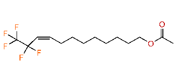 11,11,11,12,12-Pentafluoro-(Z)-9-dodecenyl acetate
