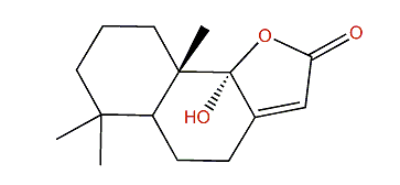 11(9a,12)-Abeo-9-hydroxy-8(12)drimen-11,9-olide