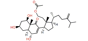 11-Acetoxy-24-methylene-1b,3b,6a-trihydroxy-9,11-secocholest-7-en-9-one