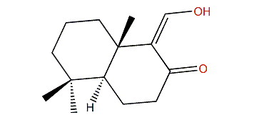 11-Hydroxy-12-nor-9(11)-drimen-8-one