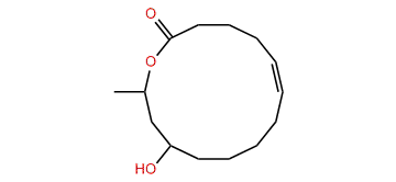 11-Hydroxy-5-tetradecen-13-olide