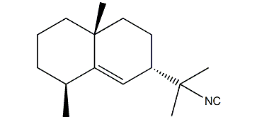 11-Isocyano-7b-H-eudesm-5-ene