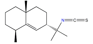 11-Isothiocyanato-7b-H-eudesm-5-ene