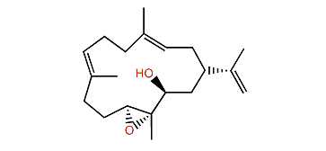(S,S)-13S-Epoxycembra-3,7,11,15-tetraen-13-ol