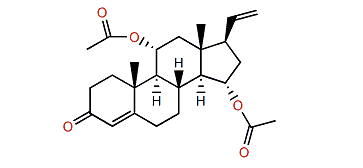 11a,15a-Diacetoxy-17a-pregna-4,20-dien-3-one