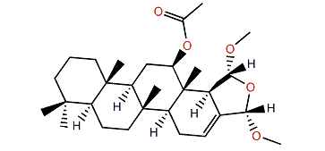 12-Acetyl-24,25-dimethoxyscalarin