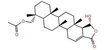 12-Deacetoxy-21-acetoxyscalarin