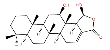 12-O-Deacetyl-12,19-di-epi-scalarin