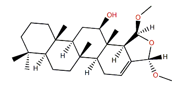 12-Hydroxy-24,25-dimethoxyscalarin