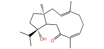 (3E,7Z)-12-Hydroxydolabella-3,7-dien-9-one