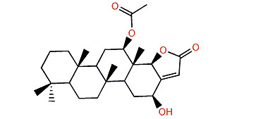 12R-Acetoxy-16a-hydroxyscalarolbutenolide