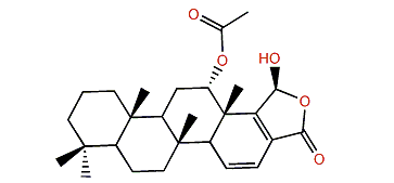 12R-Acetoxy-19a-hydroxyscalara-15,17-dien-20,19-olide