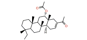 12a-Acetoxy-20,24-dimethyl-25-norscalar-16-en-24-one