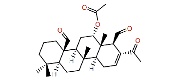 12a-Acetoxy-24-methyl-24-oxo-16-scalarene-22,25-dial