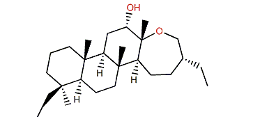12a-Hydroxy-20,24-dimethyl-13,18-oxa-25-norscalarane