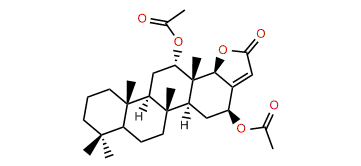 12a,16b-Diacetoxy-scalarolbutenolide