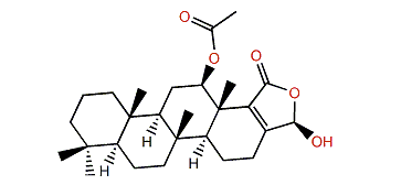 12b-Acetoxy-20-hydroxy-17-scalaren-19,20-olide