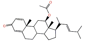12b-Acetoxy-24-norcholesta-1,4,22-trien-3-one