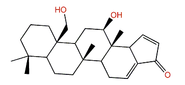 12b,22-Dihydroxy-24-oxo-24-homoscalara-16,25(26)-diene