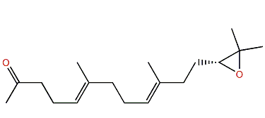(5E,9E,13R)-13,14-Epoxy-6,10,14-trimethylpentadeca-5,9-dien-2-one