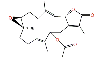 13-Acetoxysarcophine