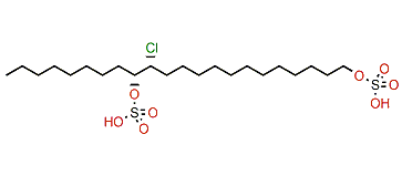13-Chlorodocosane-1,14-disulfate