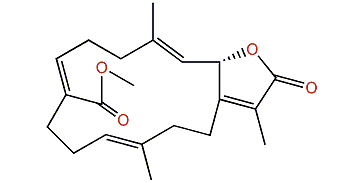 13-Dehydroxysarcoglaucol-16-one