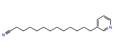 13-(Pyridin-3-yl)-tridecanenitrile