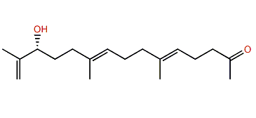 (5E,9E,13R)-13-Hydroxy-6,10,14-trimethylpentadeca-5,9,14-trien-2-one