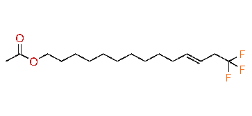 14,14,14-Trifluoro-(E)-11-tetradecenyl acetate