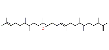14,15-Epoxy-2,3,7,10,15,18,23-heptamethyl-6,19-dimethylene-1,10,22-tetracosatriene
