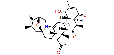 14a-Hydroxy-28-deoxyzoanthenamine