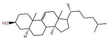 14a-Methyl-5a-cholest-9(11)-en-3b-ol