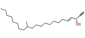 (3R,4E)-14-Methyl-4-docosen-1-yn-3-ol