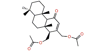 15,16-Diacetoxy-12-isocopalen-11-one