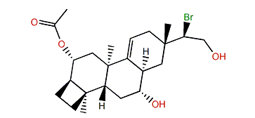 15-Bromo-2-acetoxyisoparguer-7,16-ol