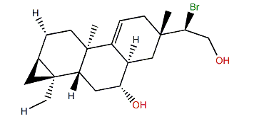 15-Bromo-7,16-dihydroxy-9(11)parguerene