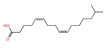 (Z,Z)-15-Methyl-5,9-hexadecadienoic acid