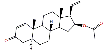 16b-Acetoxy-5a-pregna-1,20-dien-3-one