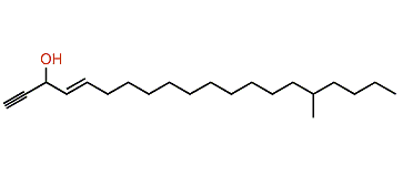 (E)-16-Methyl-4-eicosen-1-yn-3-ol