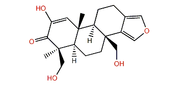17,19-Dihydroxyspongia-13(16),14-dien-2,3-dione