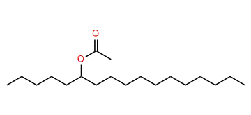Heptadecan-6-yl acetate
