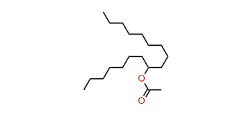 Heptadecan-8-yl acetate
